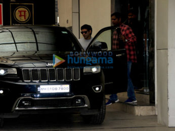 Farhan Akhtar spotted at the gym in Bandra