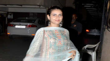 Fatima Sana Shaikh snapped at BBlunt salon in Juhu