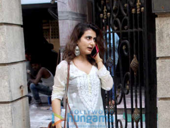 Fatima Sana Shaikh spotted at Excel Entertainment office