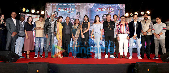 govinda graces the launch of the title song of his next film rangeela raja 2