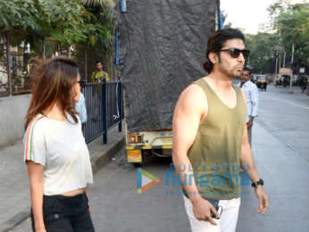 Gurmeet Choudhary and Debina Choudhary spotted in Andheri