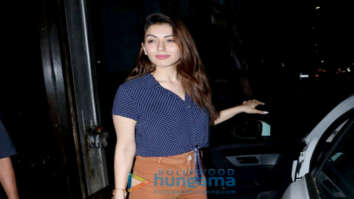 Hansika Motwani spotted at Silver Beach cafe in Juhu