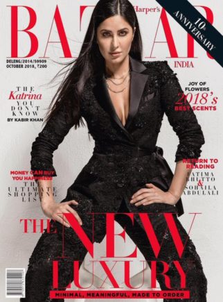 Katrina Kaif On The Cover Of Harper's Bazaar