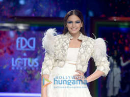 Huma Qureshi, Swara Bhaskar and others walks the ramp at the Lotus Make-up India Fashion Week 2018