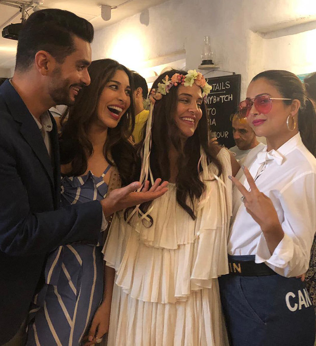 INSIDE PICS: A star studded BABY SHOWER of Neha Dhupia was hosted by her and her doting hubby Angad Bedi