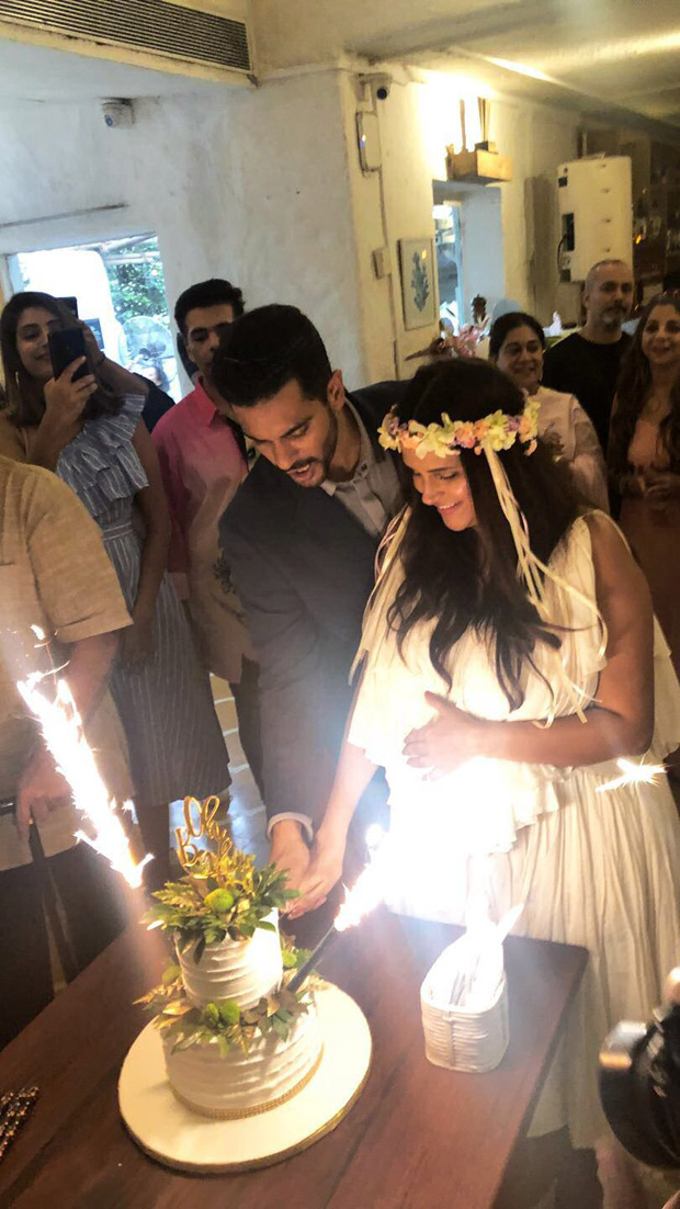 INSIDE PICS: A star studded BABY SHOWER of Neha Dhupia was hosted by her and her doting hubby Angad Bedi