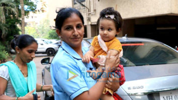 Inaaya Naumi Kemmu snapped in Bandra