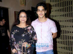 Ishaan Khatter and Neelima Azim snapped at PVR Icon in Andheri
