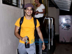 Ishaan Khatter snapped at the Matrix office in Bandra