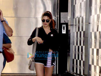 Jacqueline Fernandez snapped at Bombay Adda