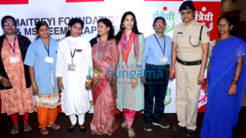 Janhvi Kapoor and Boney Kapoor snapped at a short film screening in Mumbai