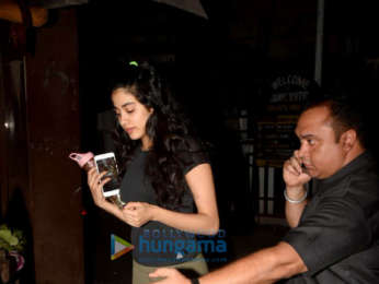 Janhvi Kapoor snapped in Juhu