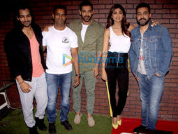 John Abraham, Shilpa Shetty, Raj Kundra and Harshvardhan Rane snapped at the gym in Bandra