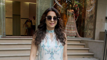 Juhi Chawla spotted at Aza store