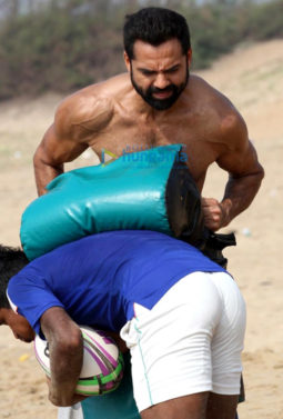 On The Sets Of The Movie Jungle Cry