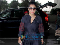 Kajol and Hansika Motwani and others snapped at the airport