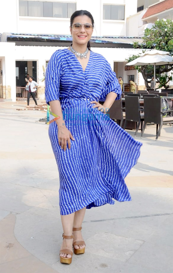 kajol snapped at sun and sand hotel in juhu 1