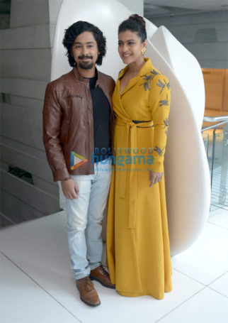 Kajol snapped promoting her film Helicopter Eela