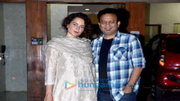 Kangana Ranaut spotted at Kamal Jain’s office
