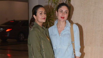 Kareena Kapoor Khan, Amrita Arora and Karan Johar snapped at Manish Malhotra’s residence in Bandra