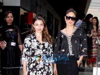 Kareena Kapoor Khan and Soha Ali Khan spotted at Hakkasan