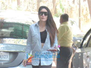 Kareena Kapoor Khan spotted at the gym in Bandra