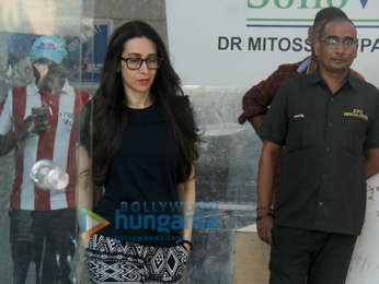 Karisma Kapoor spotted at clinic