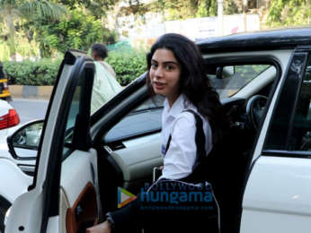 Khushi Kapoor snapped post salon session in Juhu