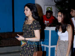 Khushi Kapoor spotted at Olive