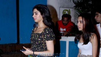 Khushi Kapoor spotted at Olive
