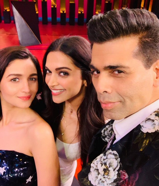 Koffee With Karan 6 Karan Johar brings together Bollywood's powerful leading ladies Deepika Padukone and Alia Bhatt for season opener 