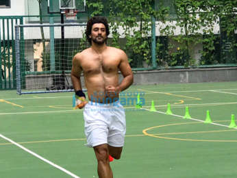 Kunal Kapoor snapped training
