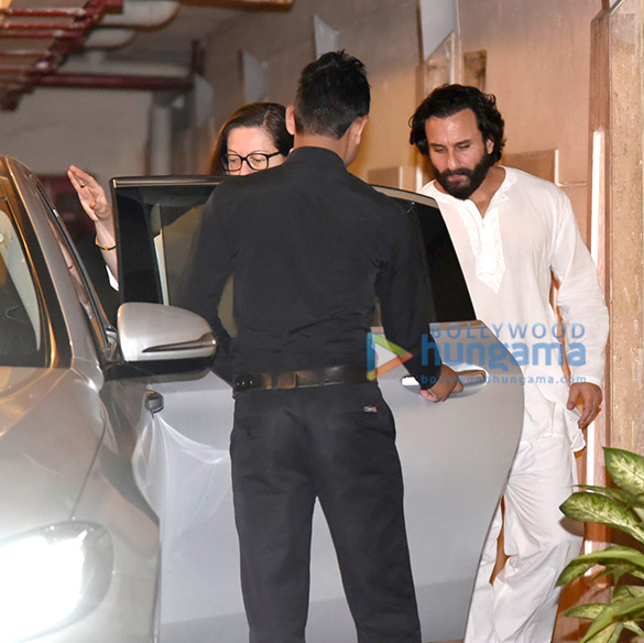 kunal khemu soha ali khan and randhir kapoor spotted at kareena kapoor khans residence 2