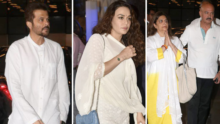 Late Krishna Raj Kapoor’s Prayer meet  Part 2