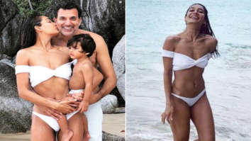 Lisa Haydon looks SMOKIN’ HOT in white bikini as she celebrates two year wedding anniversary with Dino Lalvani