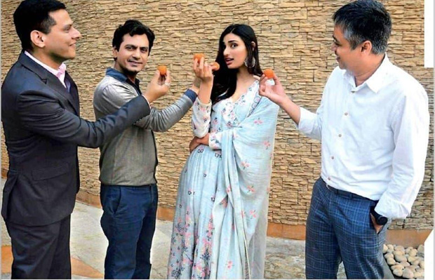 Nawazuddin Siddiqui and Athiya Shetty kickstart the wedding comedy, Motichoor Chaknachoor