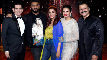 Parineeti Chopra and Arjun Kapoor snapped on sets of the show India’s Best Dramebaaz