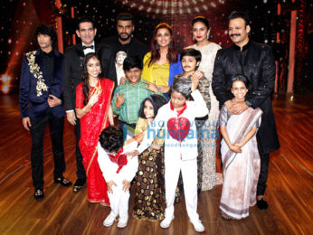 Parineeti Chopra and Arjun Kapoor snapped on sets of the show India's Best Dramebaaz