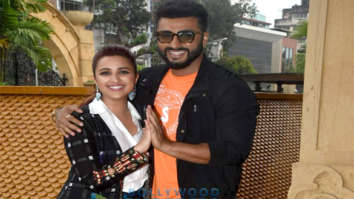 Parineeti Chopra and Arjun Kapoor snapped promoting Namaste England at JW Marriott