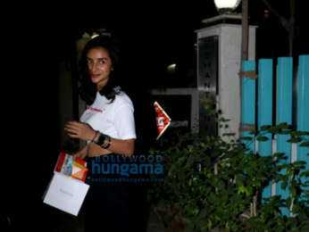 Patralekha spotted at BBLunt salon
