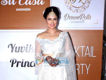 Prince Narula and Yuvika Chaudhary's mehendi ceremony