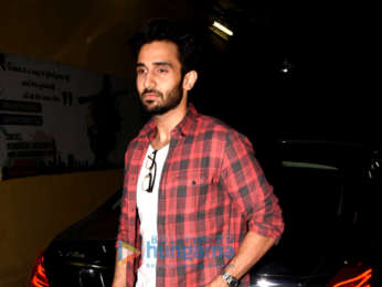 Radhika Apte and Rohan Mehra snapped at the special screening of ‘Baazaar’