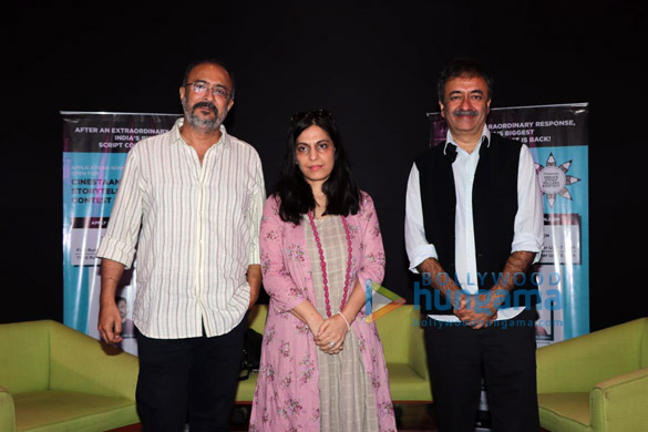 rajkumar hirani graces the launch of the 2nd edition of cinestaan script contest 5