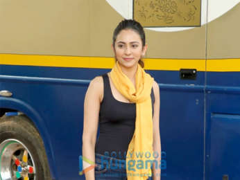 Rakul Preet Singh spotted at Filmcity in Goregaon