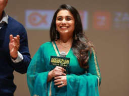 Rani Mukerji gets a standing ovation in China for Hichki!