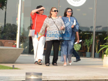 Rani Mukerji snapped with her friends at BKC