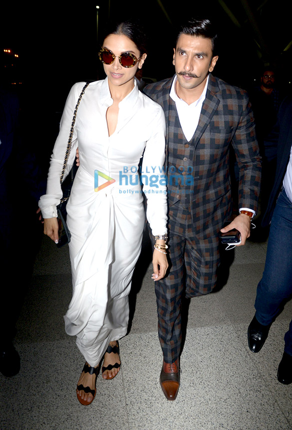 ranveer singh deepika padukone and others snapped at the airport 2 2