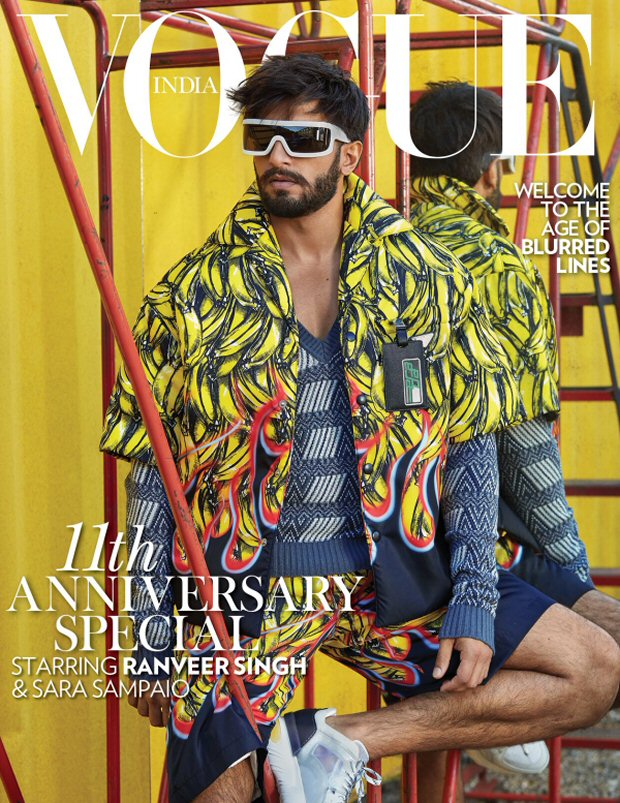 Ranveer Singh cheers for dilution of Article 377 in Vogue shoot! Ranveer Singh cheers for dilution of Article 377 in Vogue shoot!
