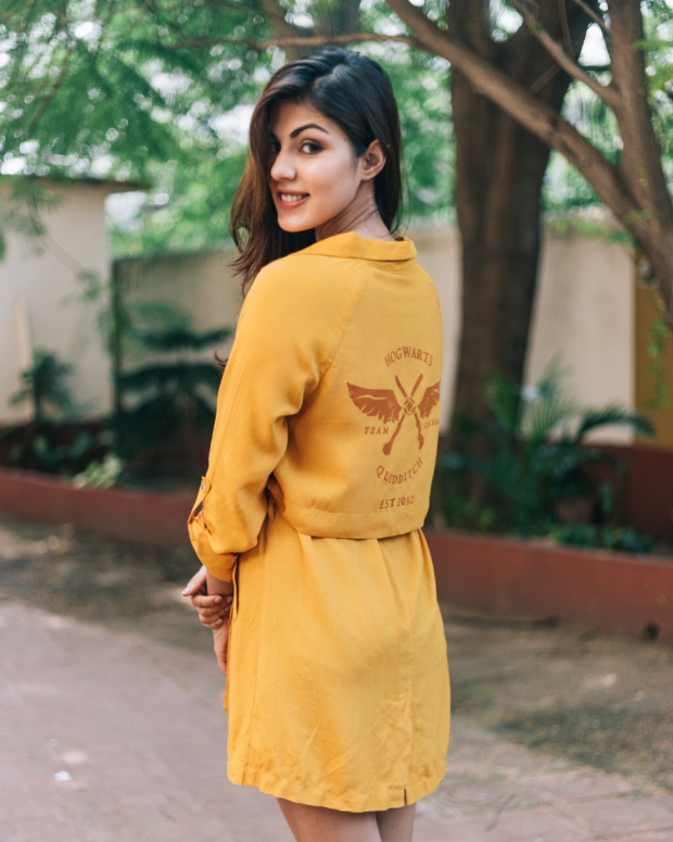 Rhea Chakraborty in Only x Harry Potter (4)