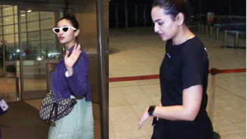 SPOTTED: Alia Bhatt ,Sonakshi Sinha & others at Airport